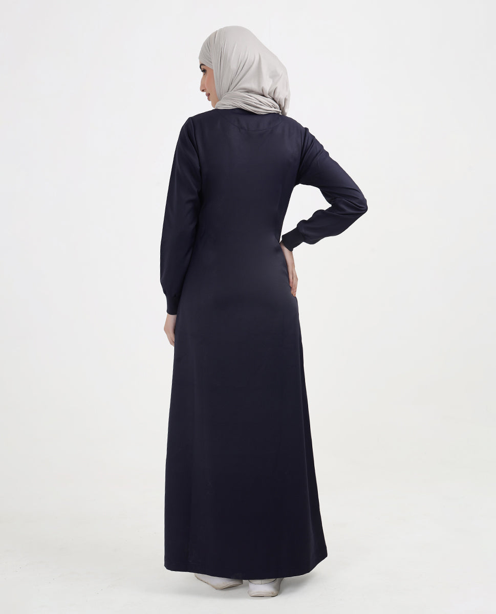 City Comfort Navy Contrast Jilbab