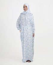 Azure Ivory Premium Rayon Prayer Dress