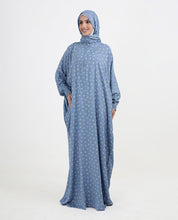 Serene Blue Premium Rayon Prayer Dress