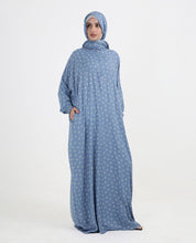 Serene Blue Premium Rayon Prayer Dress