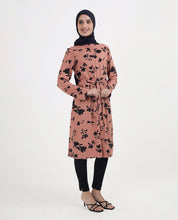 Blush Petal Printed Rayon Flared Top