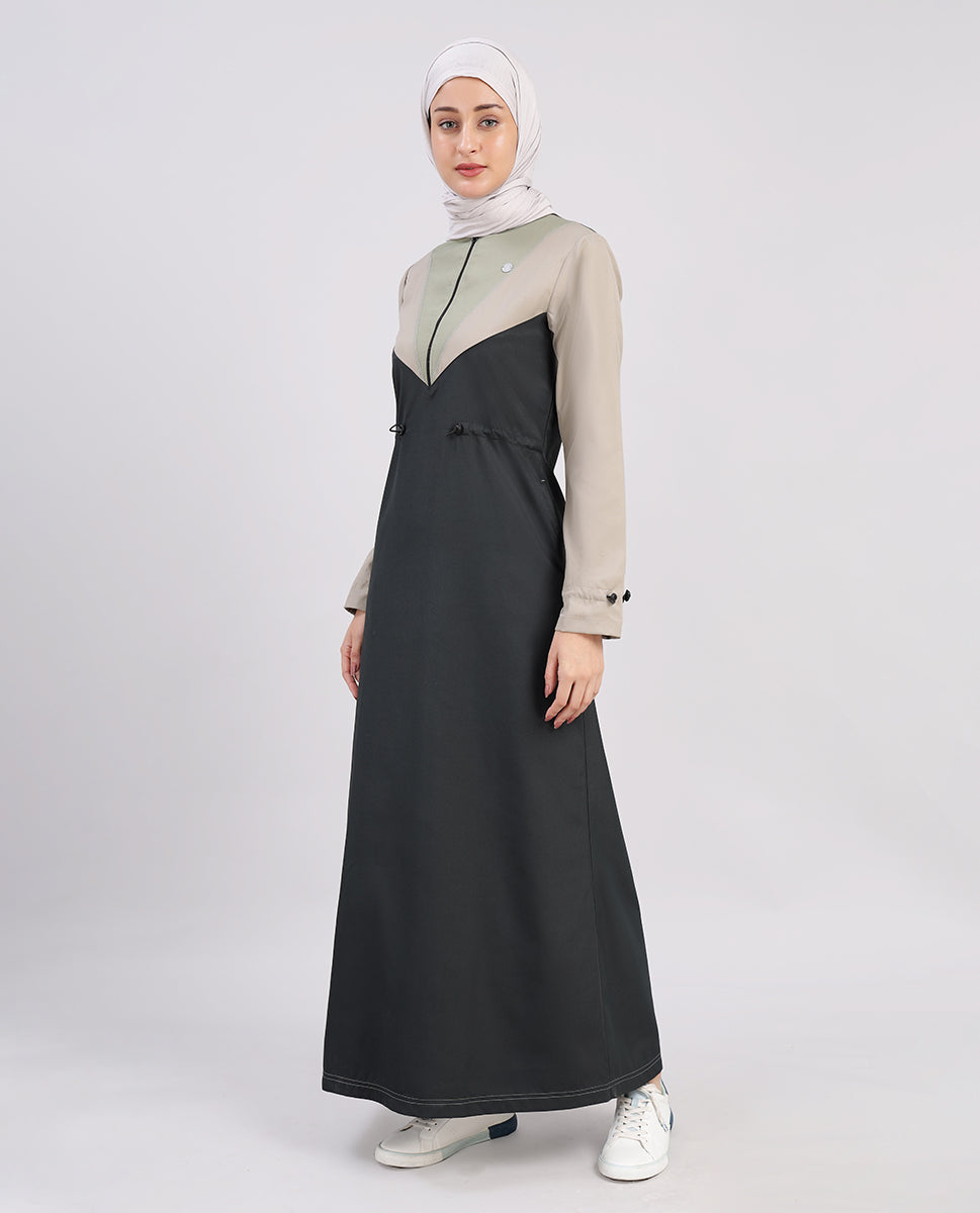 Modern Edge Bottle Green Jilbab