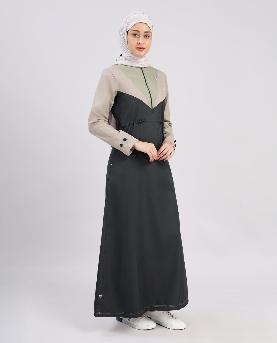 Modern Edge Bottle Green Jilbab