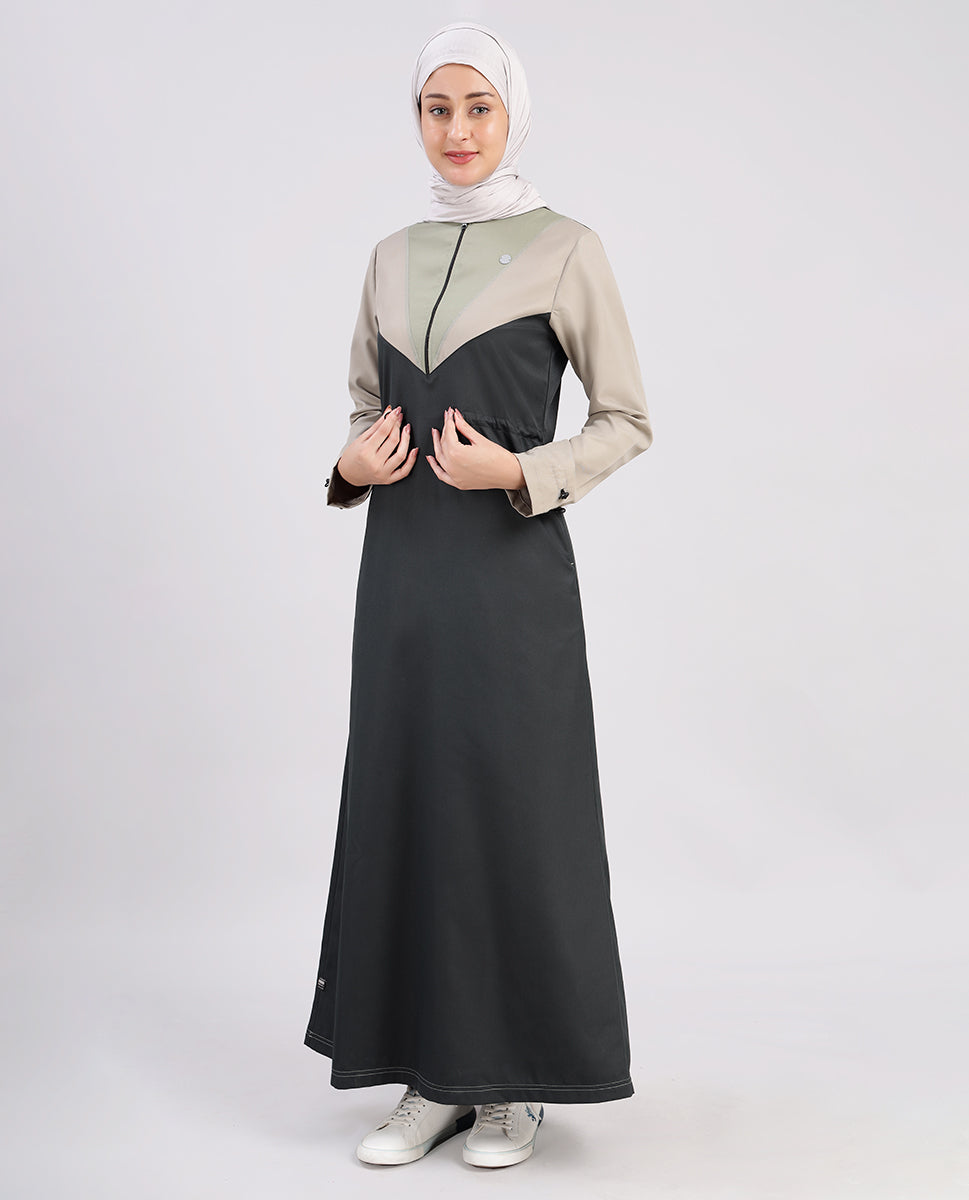 Modern Edge Bottle Green Jilbab