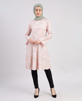 Mystic Bloom Flared Sleeves Top