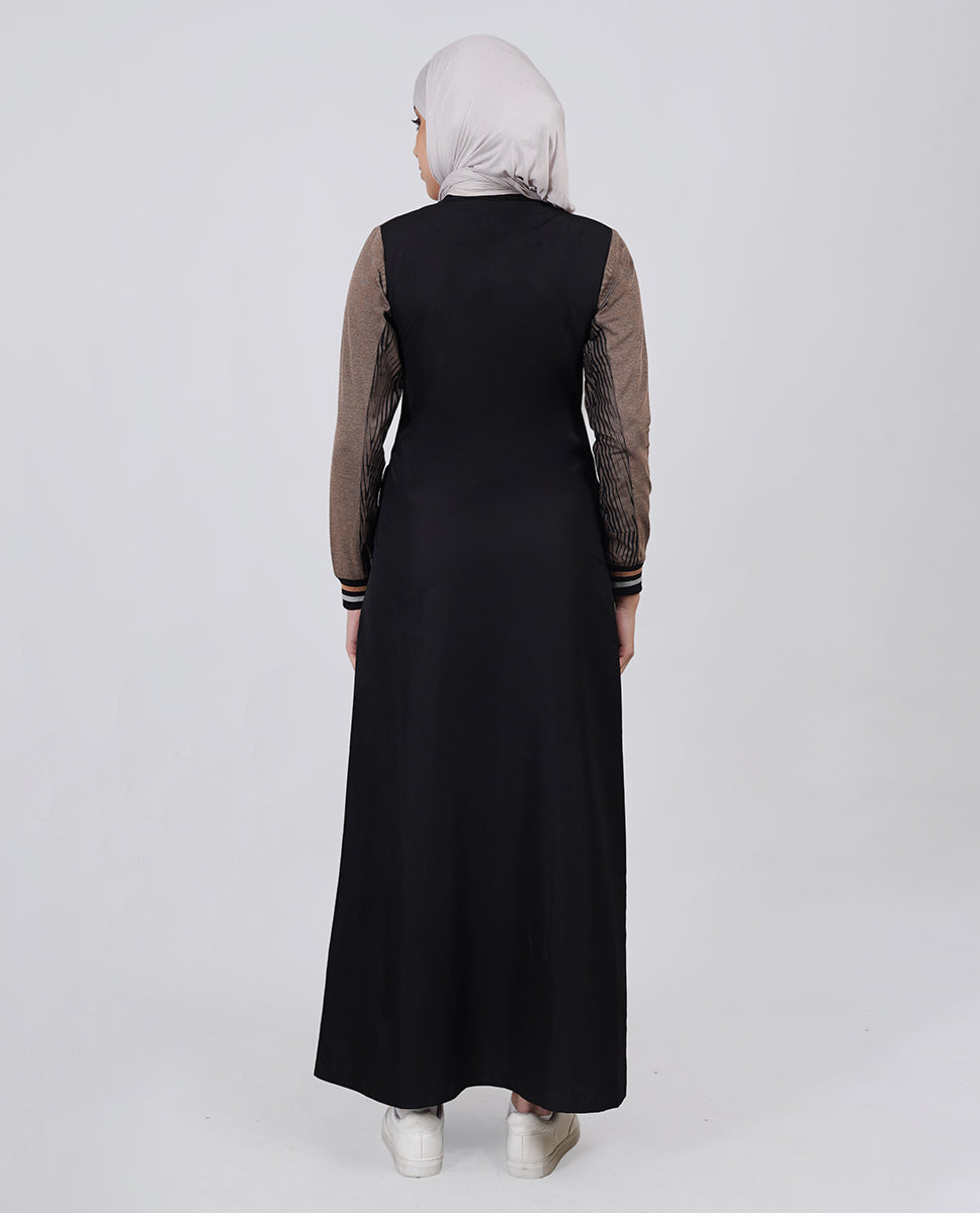 Majestic Black Smart Pick Jilbab