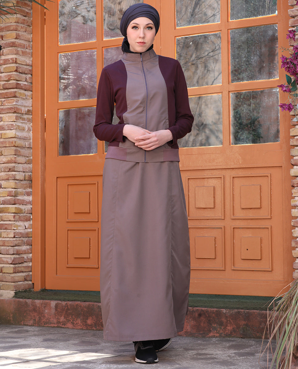 Serene Mauve Signature Jilbab