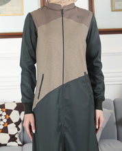 Mode Green Contrast Jilbab
