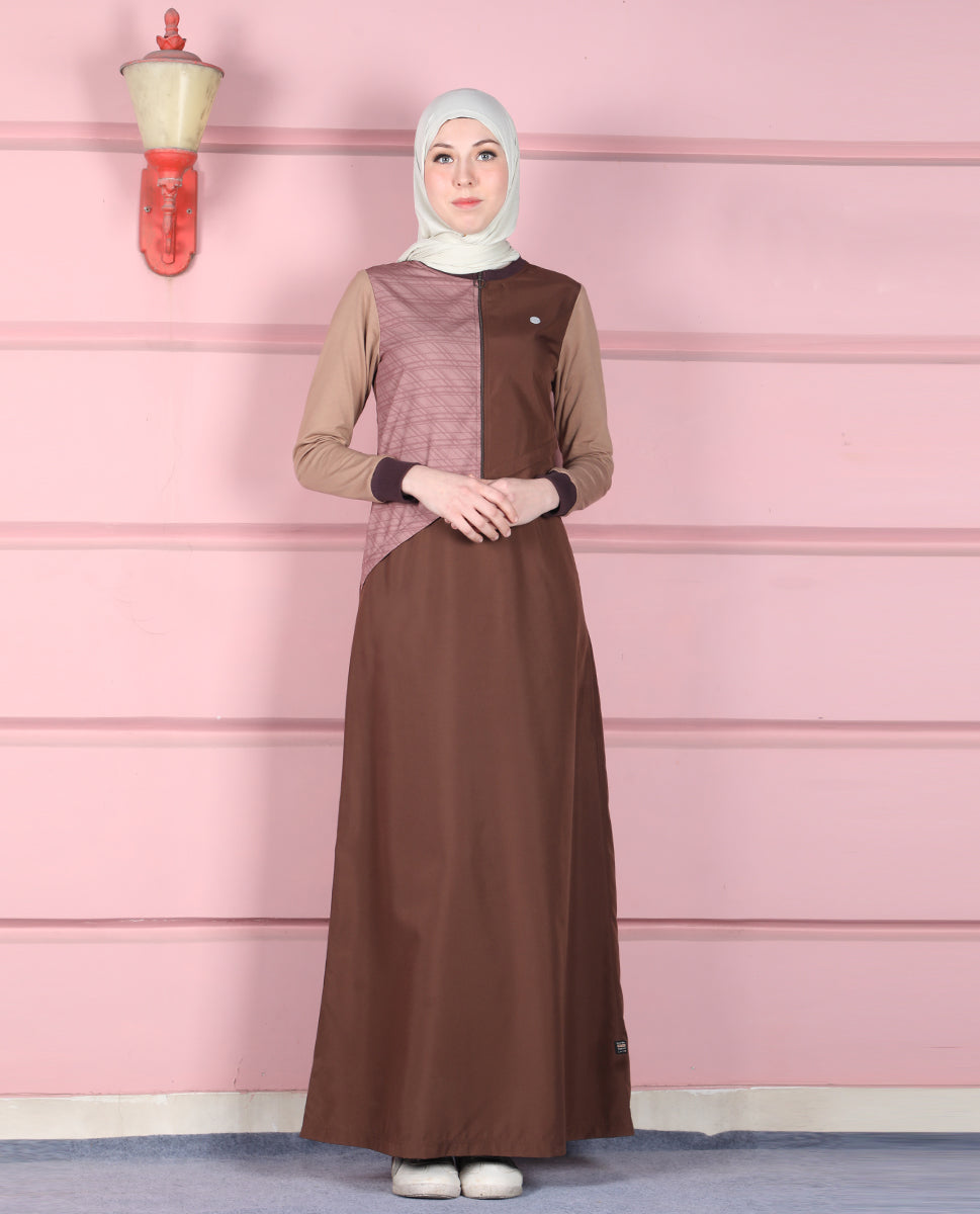 Soft Blush Coffee Jilbab