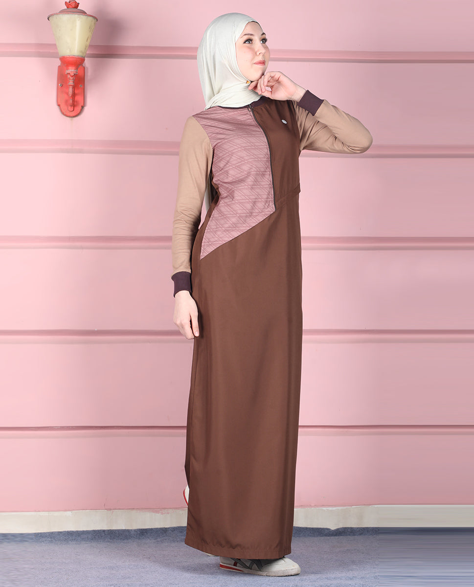Soft Blush Coffee Jilbab