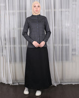 Urban Fashionista Mock Jacket Jilbab