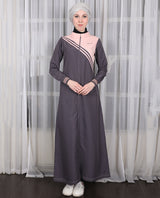 Urban Chic Grey Contrast Jilbab
