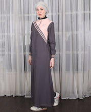 Urban Chic Grey Contrast Jilbab
