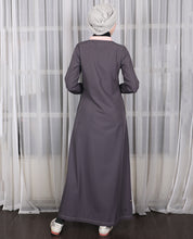 Urban Chic Grey Contrast Jilbab