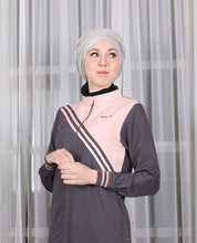 Urban Chic Grey Contrast Jilbab
