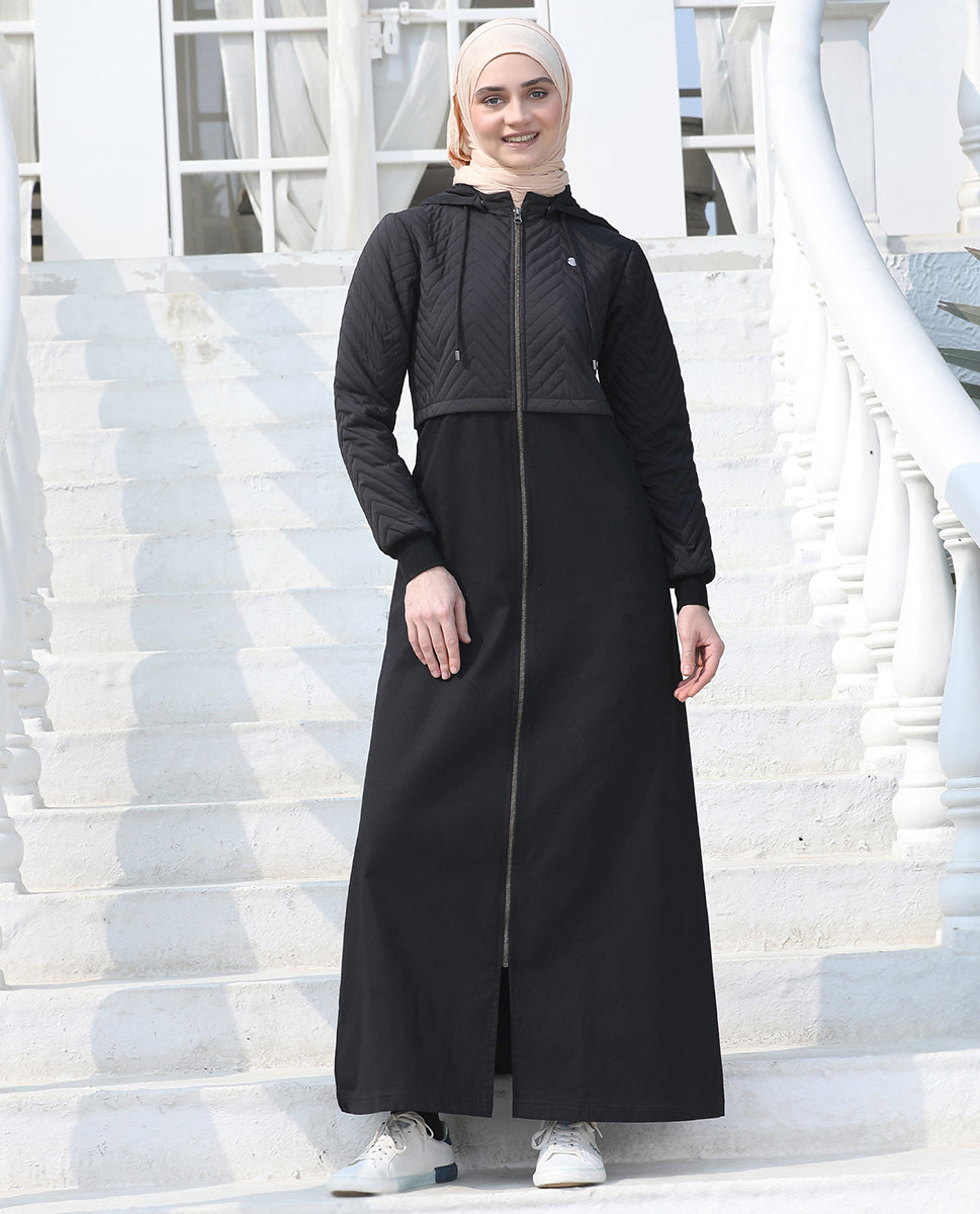 Urban Explorer Full Front Open Winter Jilbab