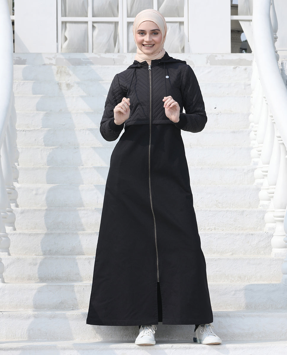 Urban Explorer Full Front Open Winter Jilbab