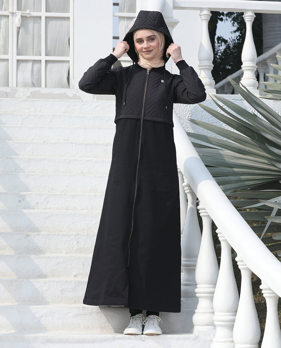 Urban Explorer Full Front Open Winter Jilbab