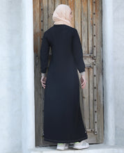 Black & Olive Smart Pick Jilbab