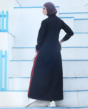Modest Edge Contrast Jilbab
