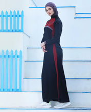 Modest Edge Contrast Jilbab