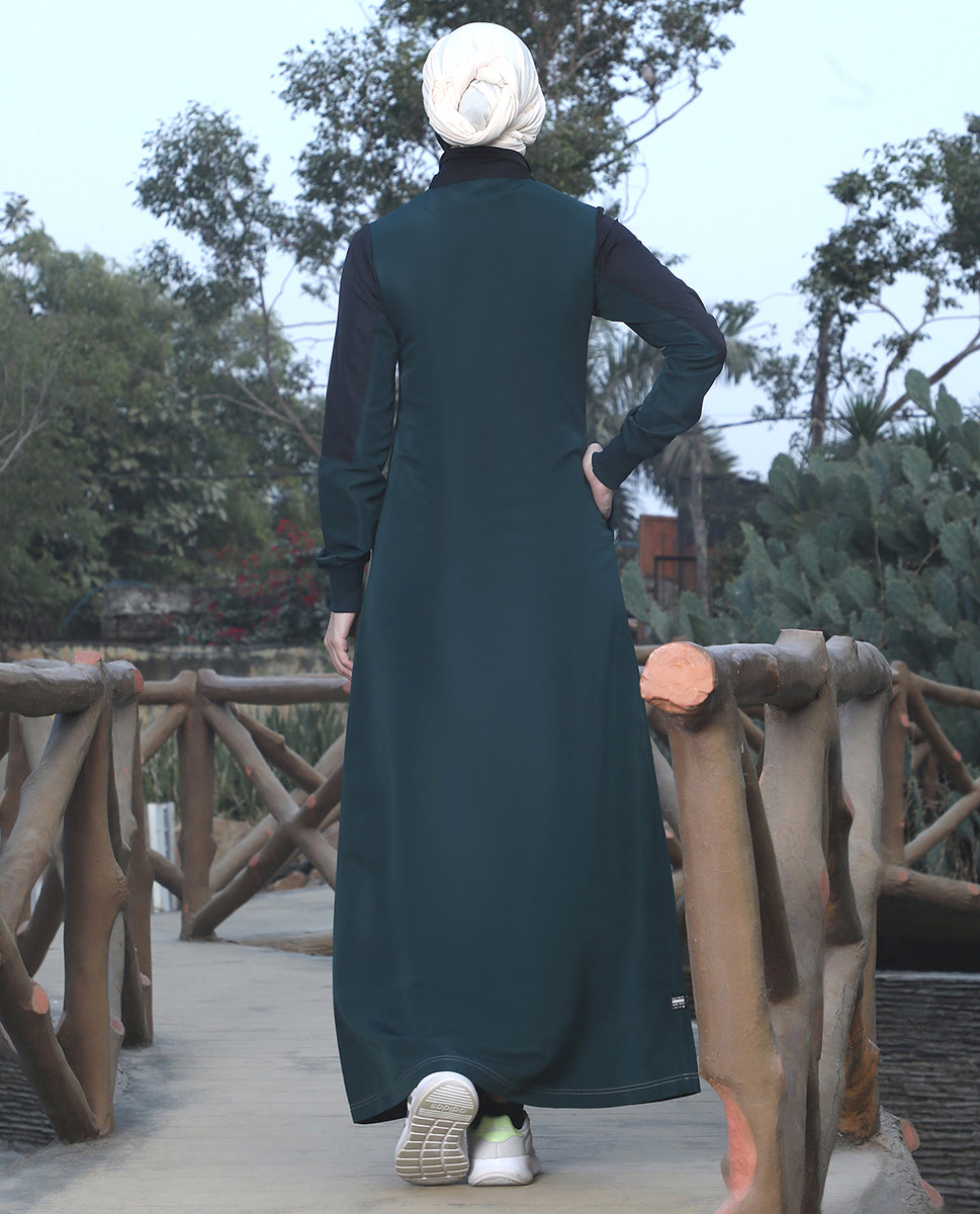 Contrast Flow Urban Jilbab