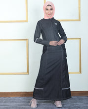 Soft Fit Belted Denim Jilbab