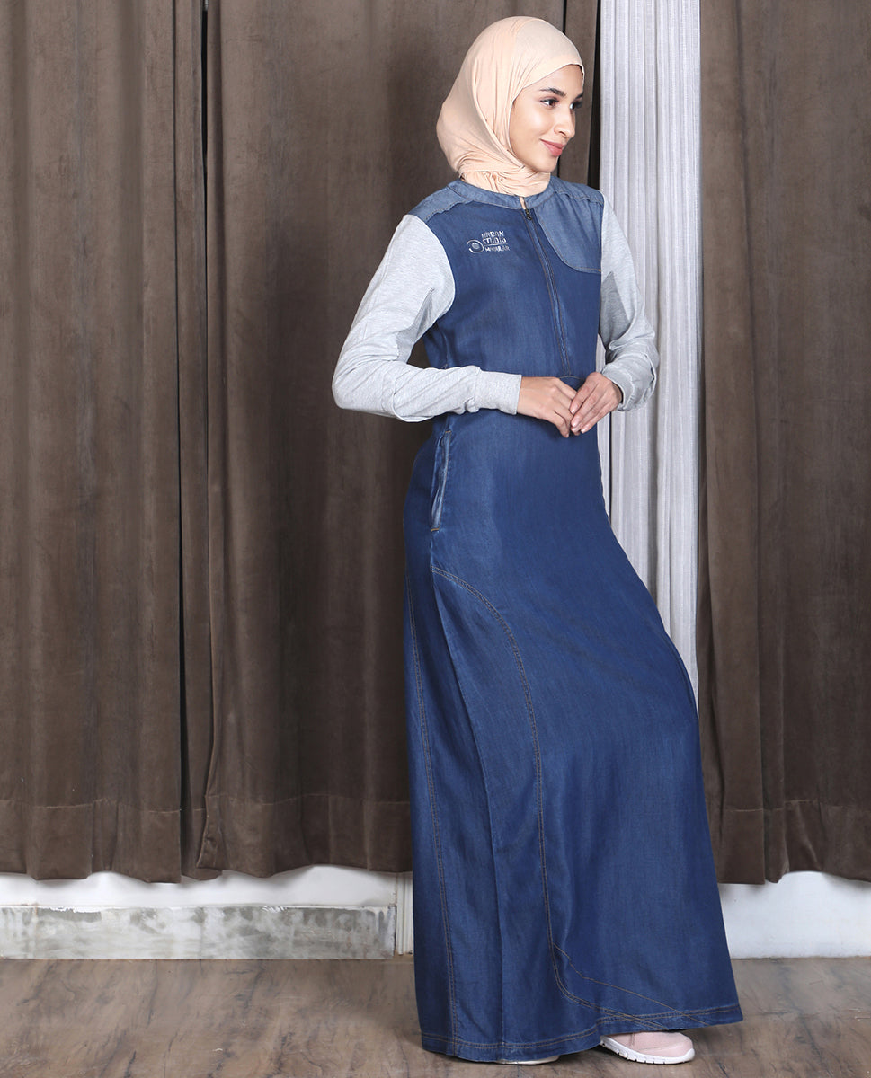 Metroflex Fine Denim Jilbab