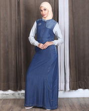Metroflex Fine Denim Jilbab