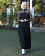 Majestic Black Smart Pick Jilbab