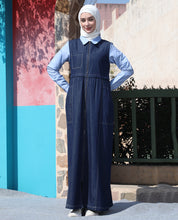 Deep Tide Full Front Open Jilbab