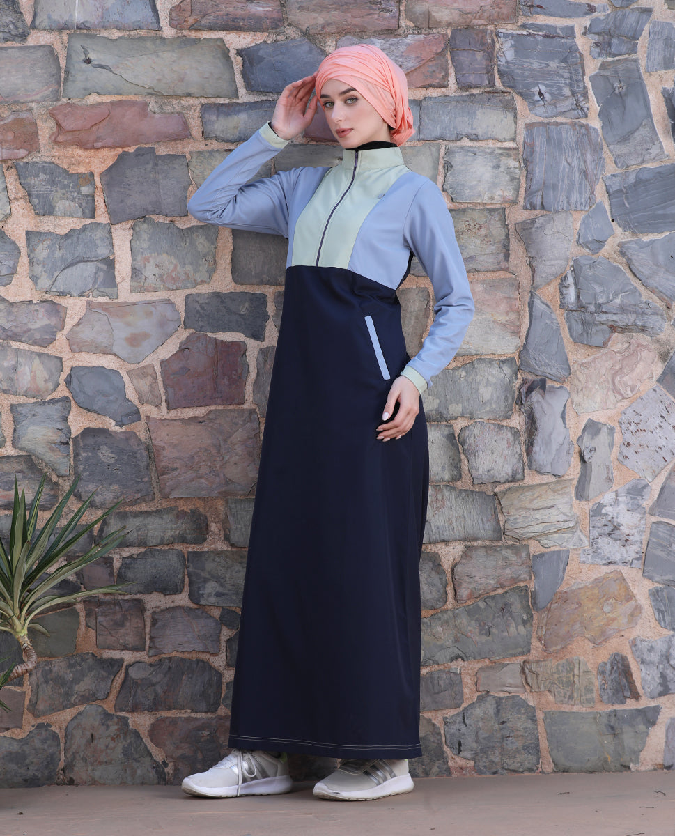Skyline Contrast Urban Edge Jilbab