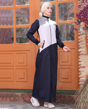 City Comfort Navy Contrast Jilbab