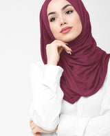 Rumba Red Viscose Jersey Scarf