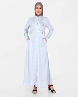 Ocean Mist Rayon Abaya