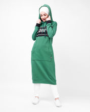 Kangaroo Pocket Hooded Midi