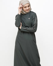 Beluga Grey Dropped Shoulder Jilbab