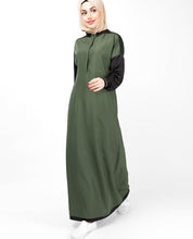 Cypress Green Drop Shoulder Jilbab