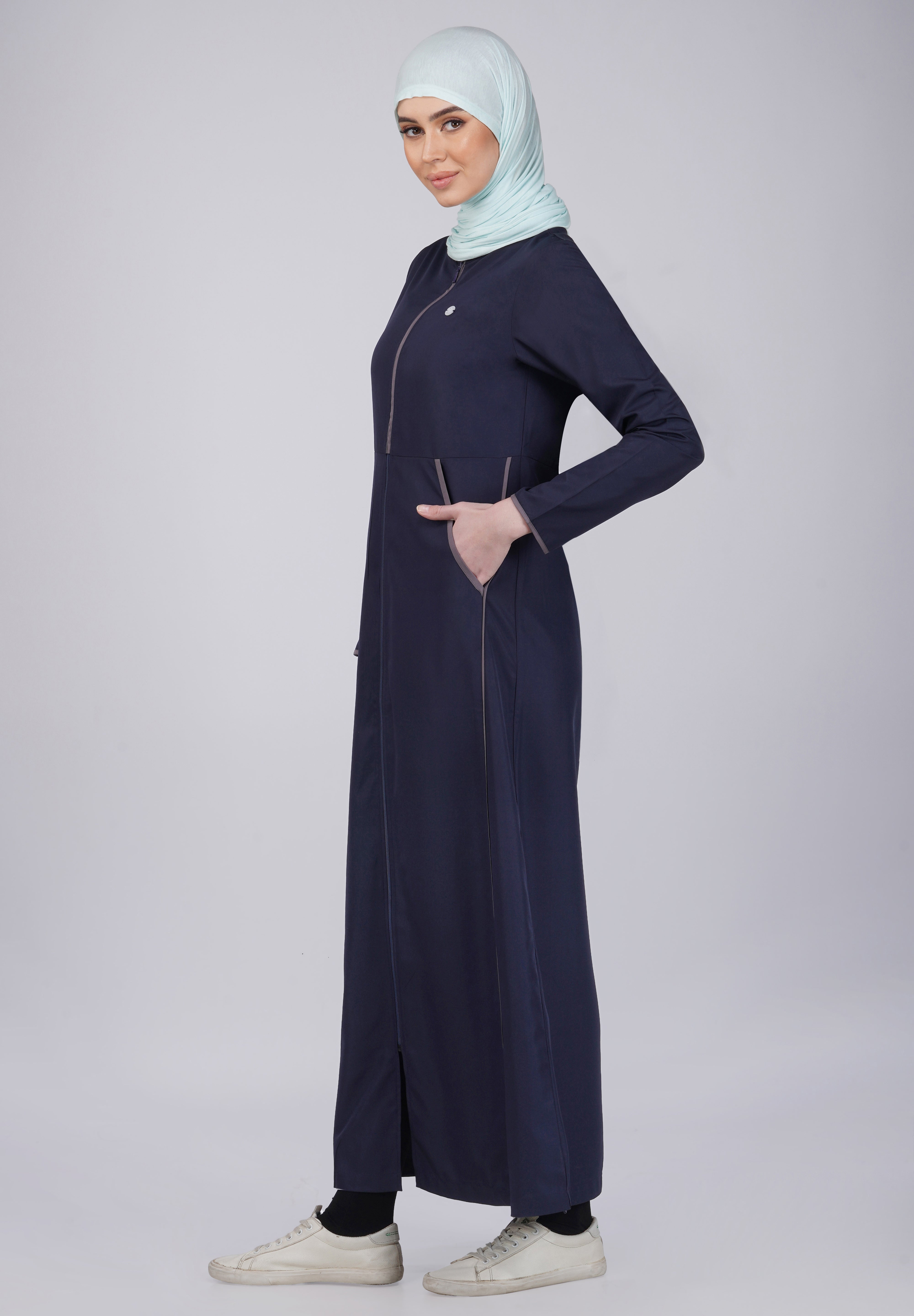 Smart Fashionista Navy Jilbab