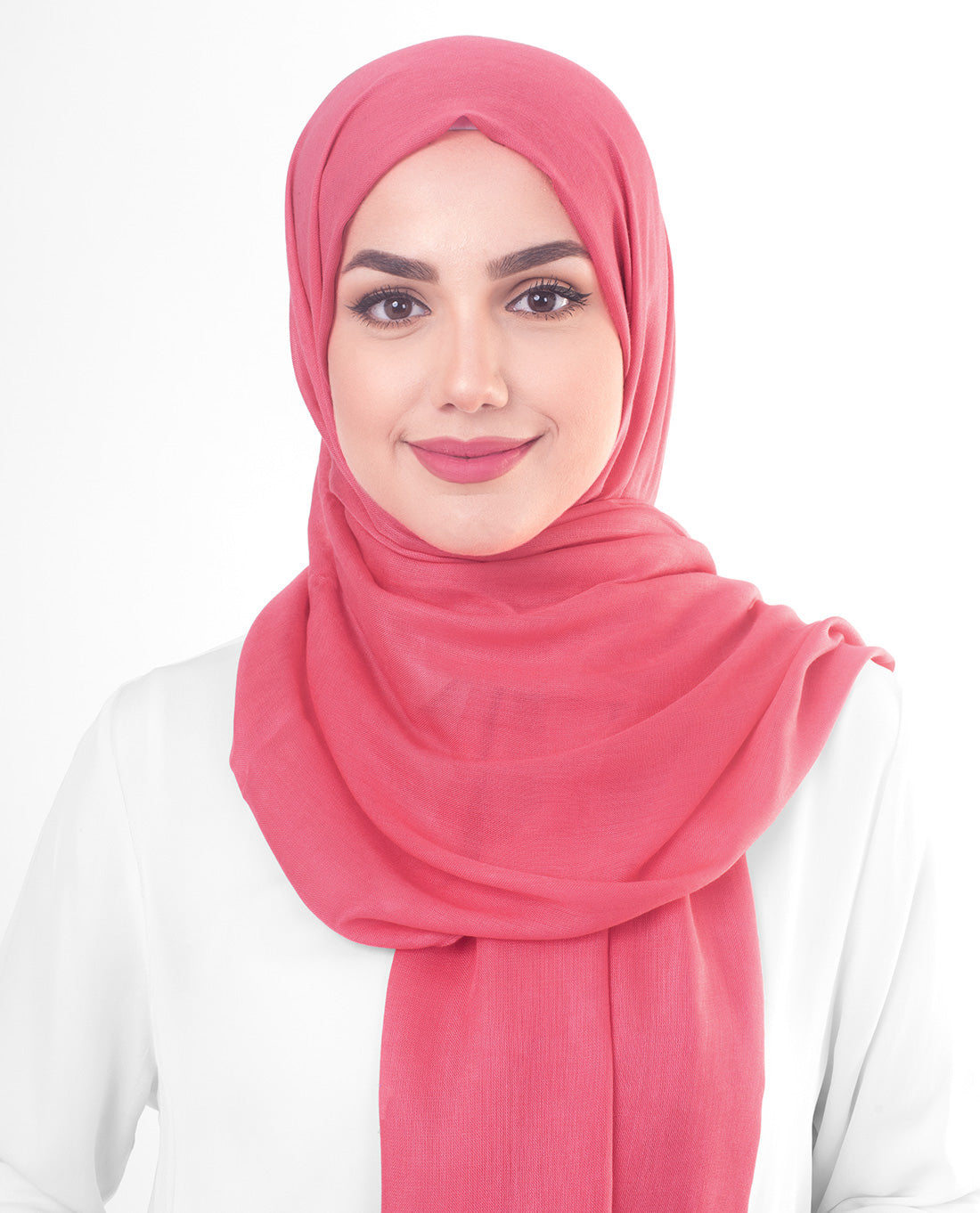 Paradise Pink Viscose Woven Scarf