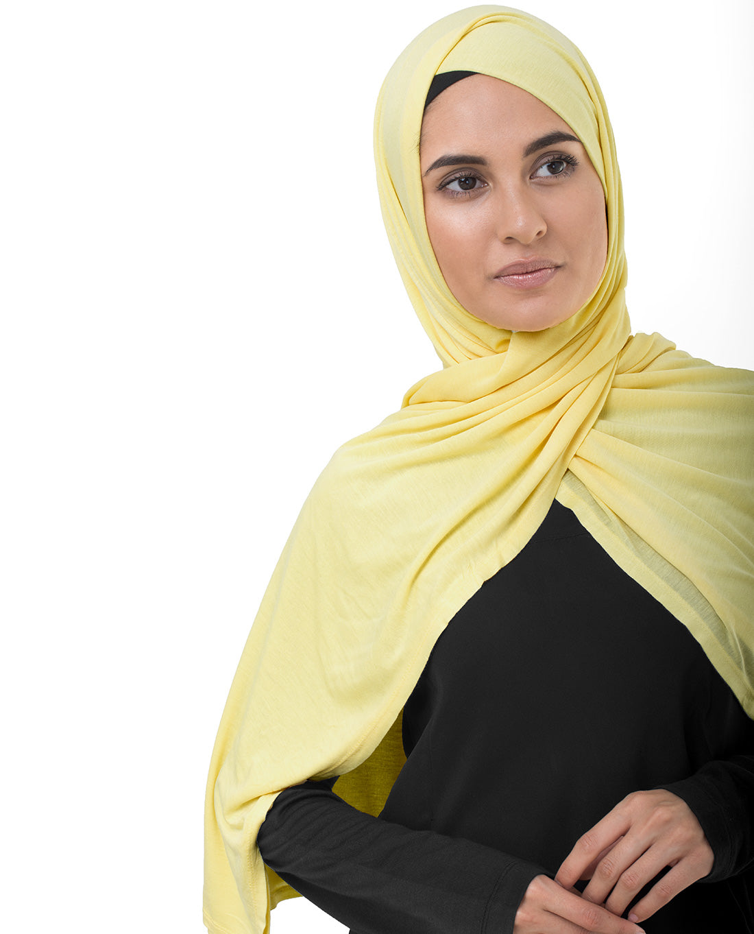 Goldfinch Yellow Viscose Jersey Scarf