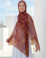 Amber Royale Printed Georgette