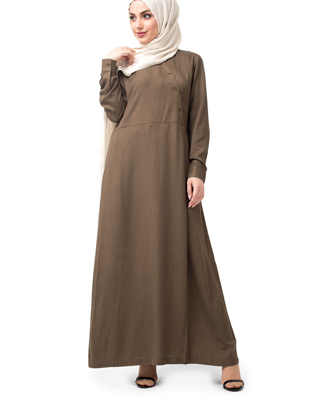 Oriental Olive Abaya