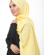 Goldfinch Yellow Cotton Voile Scarf