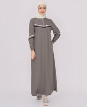 Smoked Slate Casual Style Jilbab