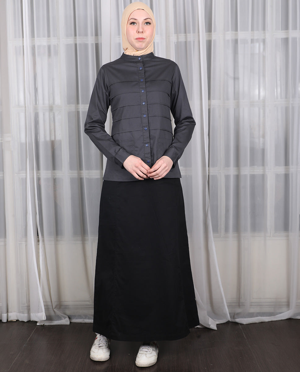 Urban Fashionista Mock Jacket Jilbab