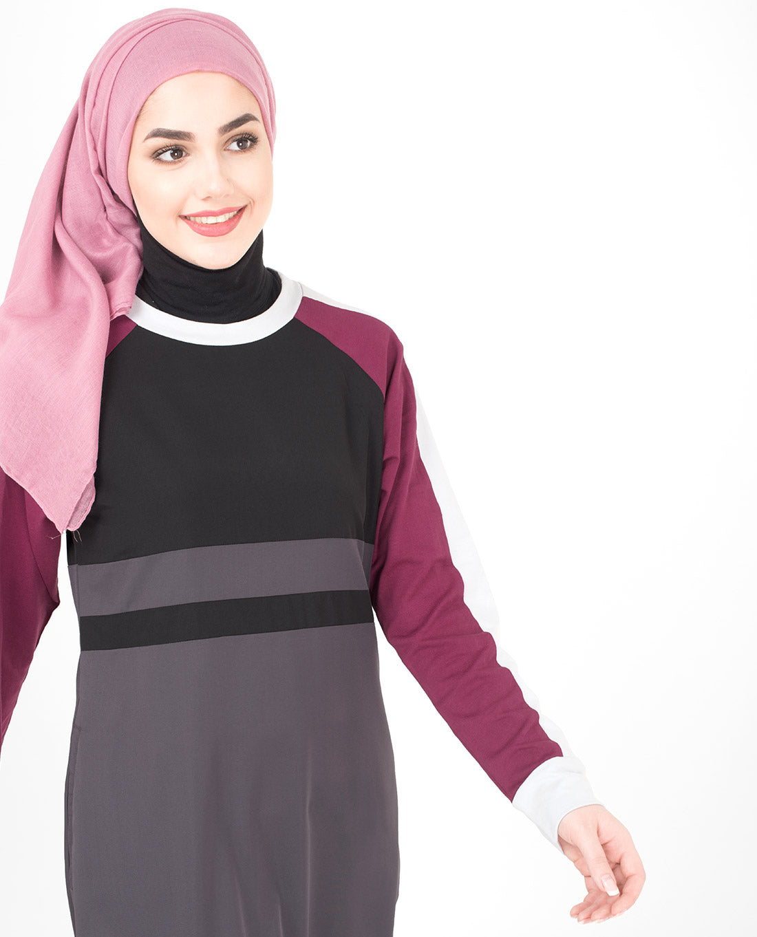 Modest Berry Jilbab