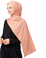 Peach Bud Viscose Jersey Scarf