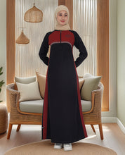 Modest Edge Contrast Jilbab