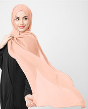 Evening Sand Poly Chiffon Scarf